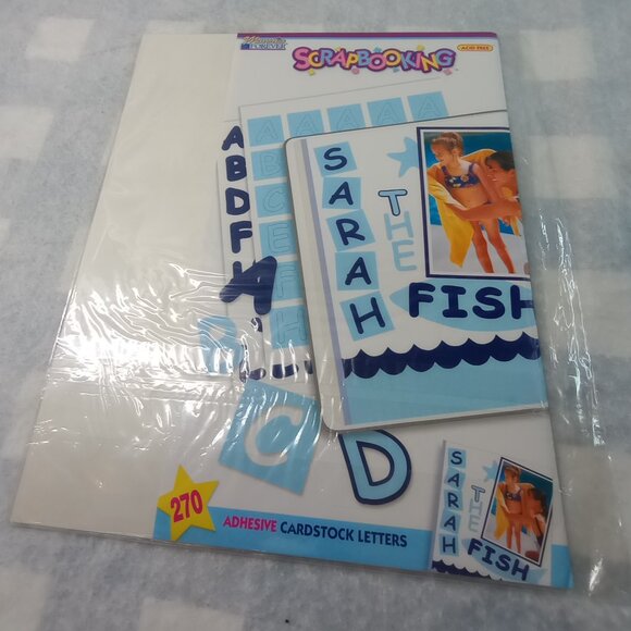 Memories Forever & Keeping Memories Alive Alphabet Scrapbook Bundle - Picture 3 of 12